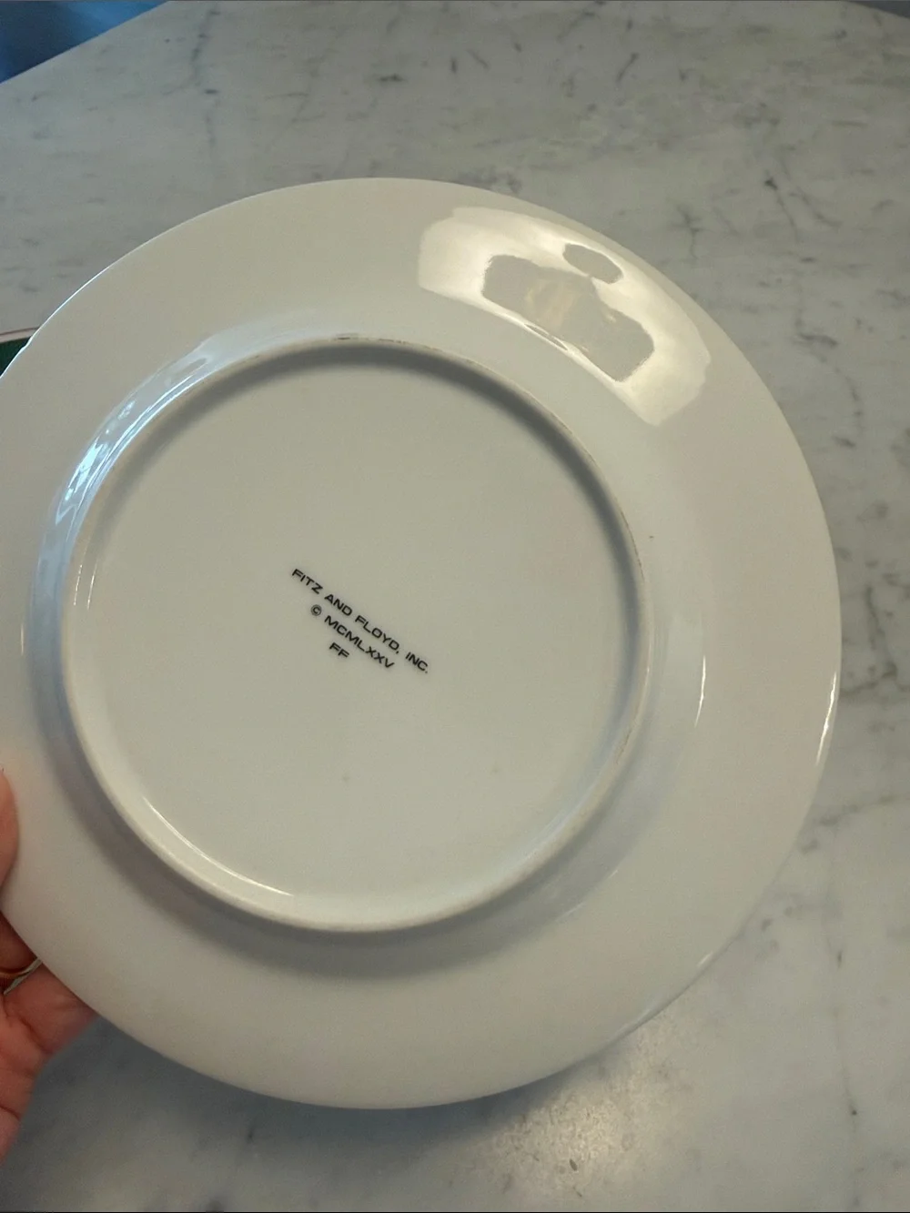 Vintage Fitz & Floyd Dragon Crest Salad Dessert Plates 7.5” Set of 3